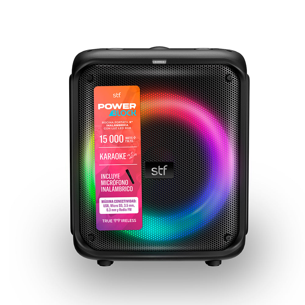 Bocina Inalámbrica Portátil STF Power Block