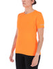 Playera Deportiva Playerytees, Dama, Dry Fit, Lisa, Cuello redondo, Manga Corta