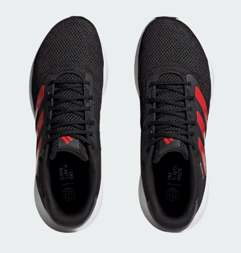 Tenis adidas negro deportivos sale
