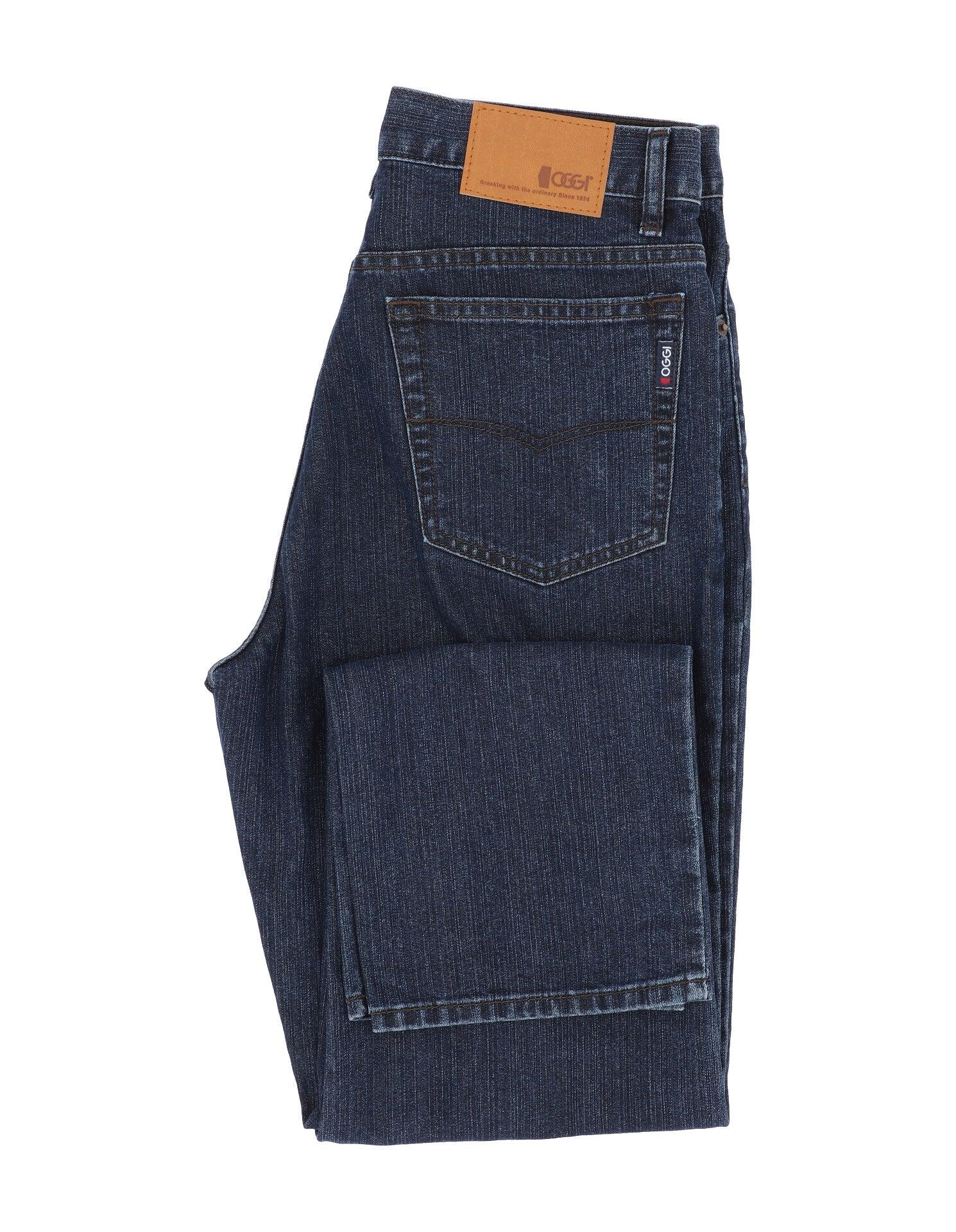 Pantalon Oggi Power, Corte recto, Mezclilla