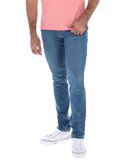 Pantalon Farenheit, Mezclilla,Talla Regular, Caballeros, Slim - Mooch