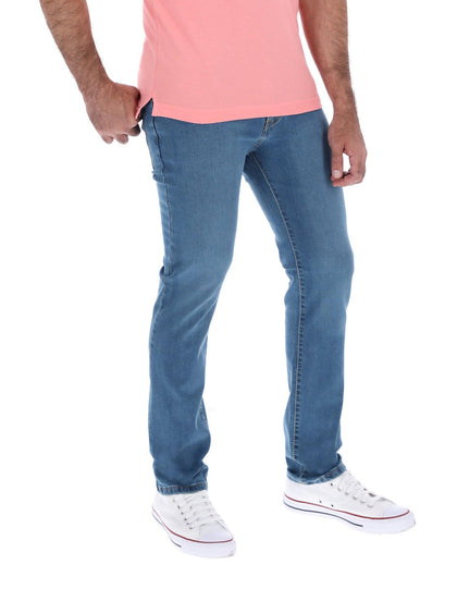 Pantalon Farenheit, Mezclilla,Talla Regular, Caballeros, Slim - Mooch