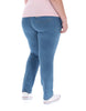 Pantalon Scandia Mezclilla, Corte Recto, Ajuste Cintura Alta, Dama, T-Plus